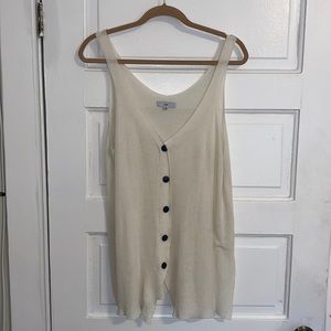 Fate Cream Sleeveless Top